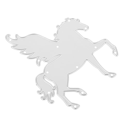 OSALADI Metall-stanzform Pferdeform Stanzform Scrapbook-Karte Schablone Für Kartenherstellung Stanzschablone Basteln Metallstanzung Stanzformen Für Dekor OSALADI Metall-stanzform Pferdeform Stanzform Scrapbook-Karte Schablone Für Kartenherstellung Stanzschablone Basteln Metallstanzung Stanzformen Für Dekor von OSALADI