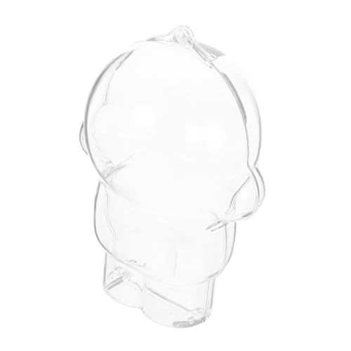 OSALADI Mini Figuren Tragebox Transparente Aufbewahrungsbox für Sammelfiguren Kompakte Vitrine für Fans und Sammler Benutzerfreundliches Design Umweltschutz für Ihre Miniaturen von OSALADI