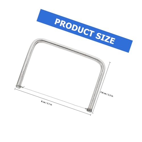 OSALADI Mini Tonschneider Bogenform aus Edelstahl Leichtes Ergonomisches DIY Töpferwerkzeug für Schneiden Formen und Modellieren für Anfänger und Handliche Tonbearbeitung von OSALADI