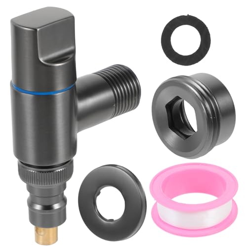 OSALADI Mini Waschmaschinen Wasserhahn aus Messing Automatisches Absperrventil Winkelventil Rostbeständig Multifunktional für Waschmaschine und Haushalt Kompatibel mit Allen Marken OSALADI Mini Waschmaschinen Wasserhahn aus Messing Automatisches Absperrventil Winkelventil Rostbeständig Multifunktional für Waschmaschine und Haushalt Kompatibel mit Allen Marken von OSALADI