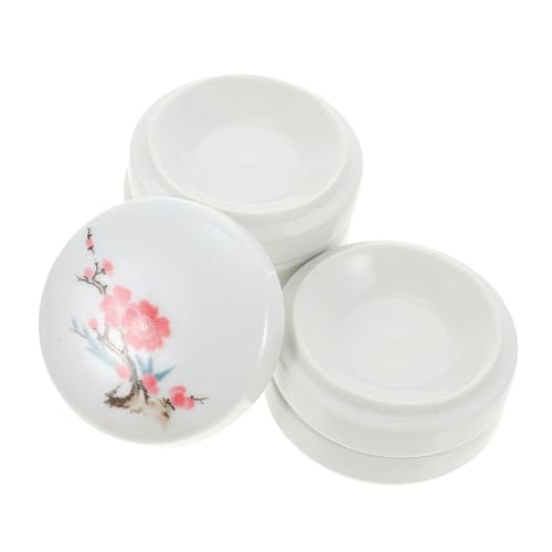 OSALADI Mischpalette Für Aquarell Farbtablett Aus Keramik-imitat Farbmischtablett Für Malerei Aquarellpigmenttablett Mit Abdeckungen von OSALADI