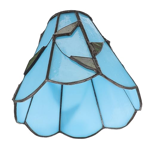 OSALADI Lampenschirm Für Tischlampe Aus Glas Dekorativer Lampenschirm Mit Lochmuster Installieren Praktischer Lichtschutz Für Gemütliches Und Augenschutz von OSALADI