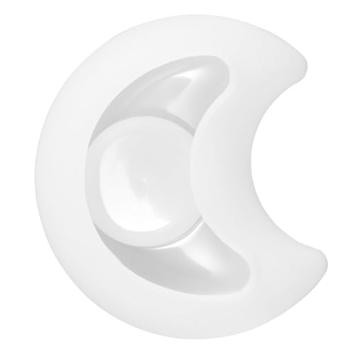 OSALADI Mond Silikonform Kerzenformen Spitzkerzenform Herstellung Mondförmige Kerzenhalterformen Teelichthalter Silikonform DIY-Formen für Kerzenständer Formen für Harz Kieselgel Weiß OSALADI Mond Silikonform Kerzenformen Spitzkerzenform Herstellung Mondförmige Kerzenhalterformen Teelichthalter Silikonform DIY-Formen für Kerzenständer Formen für Harz Kieselgel Weiß von OSALADI