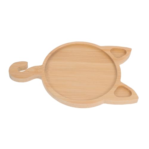 OSALADI Mosaik Untersetzer Katze Form Blanko Tablett Bambus DIY Bastelbasis Vielseitig Pflanzuntersetzer Trinkmatte für Tisch Dekoration von OSALADI