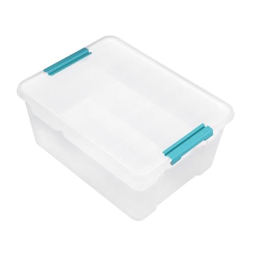 OSALADI Multifunktionale Aufbewahrungsbox aus Robustem Große Kapazität Transparenter Organizer Stapelbar Tragbar Vielseitig für Kleinteile und Reisegebrauch Geeignet OSALADI Multifunktionale Aufbewahrungsbox aus Robustem Große Kapazität Transparenter Organizer Stapelbar Tragbar Vielseitig für Kleinteile und Reisegebrauch Geeignet von OSALADI