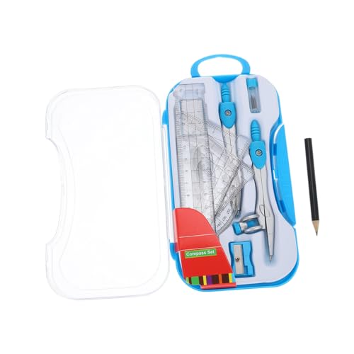OSALADI Multifunktionales Teiliges Zeichengeräte Set mit Lineal und Zeichenwerkzeugen Professionelles Drafting Kit für Schule Büro Design Mathematik und Technische Zufällige Farbe OSALADI Multifunktionales Teiliges Zeichengeräte Set mit Lineal und Zeichenwerkzeugen Professionelles Drafting Kit für Schule Büro Design Mathematik und Technische Zufällige Farbe von OSALADI