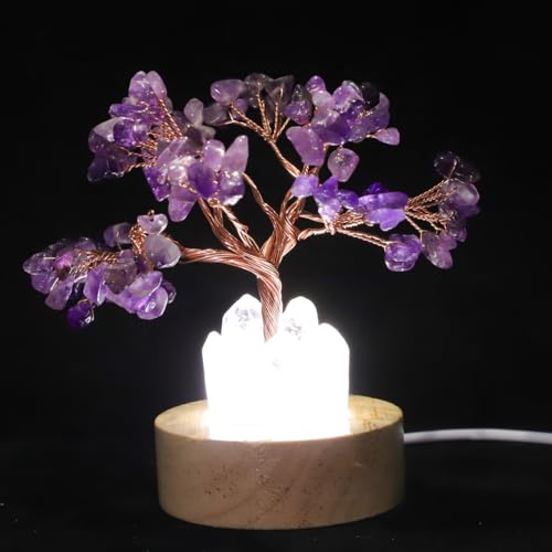 OSALADI Geldbaum-Statue Amethyst Kristall Baum Nachtlicht Natürlichen Edelstein Neben Lampe Draht Geld Bäume Feng Shui Spiritueller Für Home Office statue OSALADI Geldbaum-Statue Amethyst Kristall Baum Nachtlicht Natürlichen Edelstein Neben Lampe Draht Geld Bäume Feng Shui Spiritueller Für Home Office statue von OSALADI