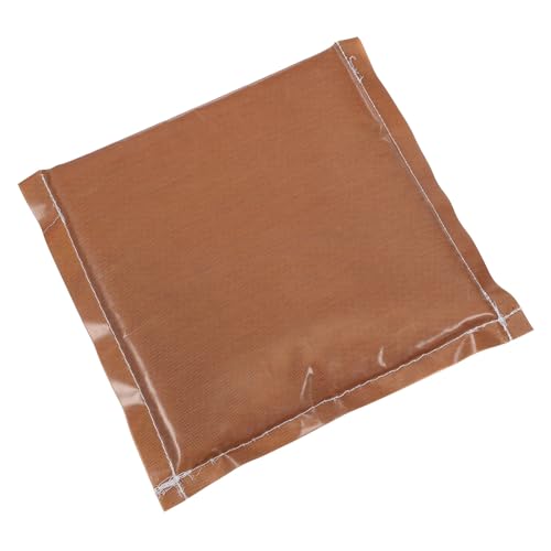 OSALADI Nicht bügelnde Matte Wärmeübertragungskissen Heizmatte übertragen Wärmeübertragungsmatte Pressmatte Matte zur Sublimation Wärmeisolierung Matte Baumwolle Brown von OSALADI