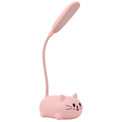 OSALADI Niedliche Schreibtischlampe LED Schreibtischlampe Für Kinder Katze Schreibtischlampe LED Nachtlicht Augenschutzlampe USB Wiederaufladbare Tischlampe Raumdekoration Lampe Für von OSALADI