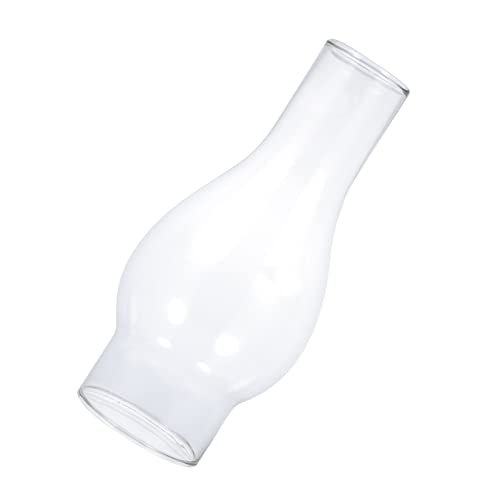OSALADI Öllampenkamin Klarglas Lampenkamin Retro Glas Lampenschirm Kamin Lampenschirm Lichtabdeckung Zubehör für Antike Ölpetroleumlampen OSALADI Öllampenkamin Klarglas Lampenkamin Retro Glas Lampenschirm Kamin Lampenschirm Lichtabdeckung Zubehör für Antike Ölpetroleumlampen von OSALADI