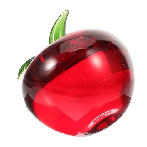 OSALADI Obstplatten -Ornamente Figur realistisch geformt dekorative Fruchtstütze klein Apfel Obstdekor für die Küche Desktop-Kristalläpfel Wohnzimmer Ornament Elegantes äpfelhandwerk Glas OSALADI Obstplatten -Ornamente Figur realistisch geformt dekorative Fruchtstütze klein Apfel Obstdekor für die Küche Desktop-Kristalläpfel Wohnzimmer Ornament Elegantes äpfelhandwerk Glas von OSALADI