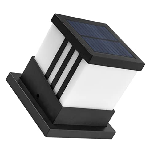 OSALADI Outdoor Spalte Lampe Solar Licht 24led Automatische Nacht Wohn Bereich von OSALADI