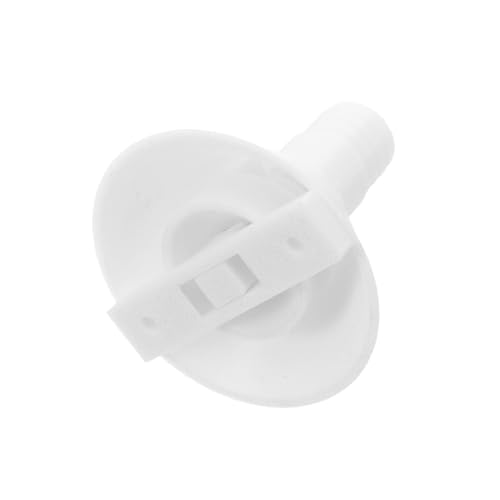 OSALADI Outdoor Unit Drain Connector für Klimaanlagen Gerader Wasserablaufadapter Kompatibel mit Rohren Einfache Montage ohne Werkzeug Geeignet für Effiziente Kondensatentsorgung von OSALADI