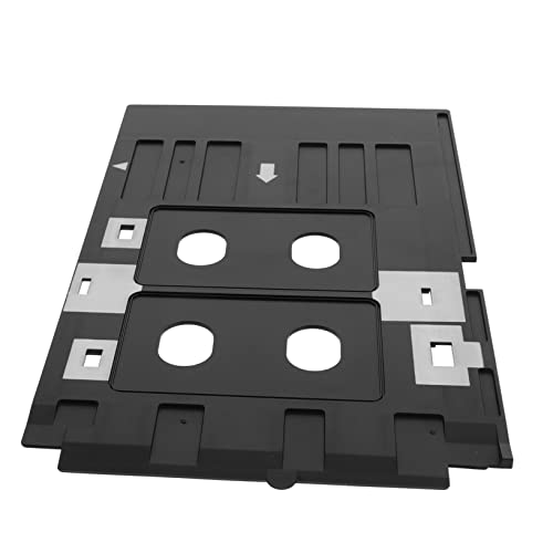 OSALADI PVC Ausweiskartenfach Karten PVC Druckerfach Ausweisdruckerfach PVC Kartendruckerfach Zufuhrdrucker PVC Ausweiskartendrucker Kartenherstellungsfach PVC Fach Praktisches Kartenfach von OSALADI