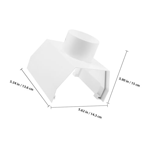 OSALADI PVC Dachrinnenverbinder Gullyadapter aus Robustem für Regenwasserableitung Kompatibel mit Meisten Fallrohren Einfache Montage Fördert Reibungslosen Wasserfluss und Verhindert OSALADI PVC Dachrinnenverbinder Gullyadapter aus Robustem für Regenwasserableitung Kompatibel mit Meisten Fallrohren Einfache Montage Fördert Reibungslosen Wasserfluss und Verhindert von OSALADI