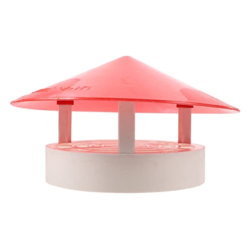 OSALADI PVC Regenhaube für Dachlüftung Rundes Abdeckkappe Schornsteinabdeckung Säurebeständig Vogel und Schmutzschutz Einfach zu Montieren OSALADI PVC Regenhaube für Dachlüftung Rundes Abdeckkappe Schornsteinabdeckung Säurebeständig Vogel und Schmutzschutz Einfach zu Montieren von OSALADI