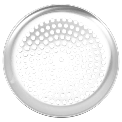 OSALADI Perforiertes Verschleißfestes Pizza Backblech aus Aluminiumlegierung Gleichmäßige Hitzeverteilung Antihaftbeschichtet Vielseitig für Hausofen und Grill Geeignet OSALADI Perforiertes Verschleißfestes Pizza Backblech aus Aluminiumlegierung Gleichmäßige Hitzeverteilung Antihaftbeschichtet Vielseitig für Hausofen und Grill Geeignet von OSALADI