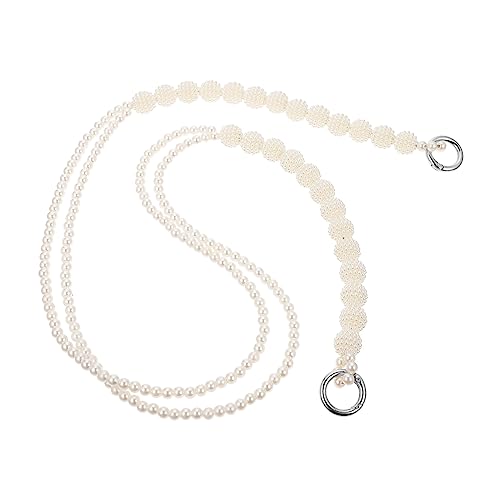 OSALADI Taschenkette Perlen Perlentaschenkette Für Handtasche Taschenersatzkette Taschenzubehör Mit Perlenkette von OSALADI