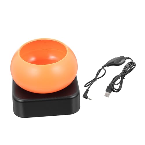 OSALADI Perlenbastelwerkzeug Perlenschale Mit Nadel Für Flache Tonperlen DIY Perlenkettenwerkzeug Perlen-einfädelgerät Für Perlenschmuckarmbänder von OSALADI