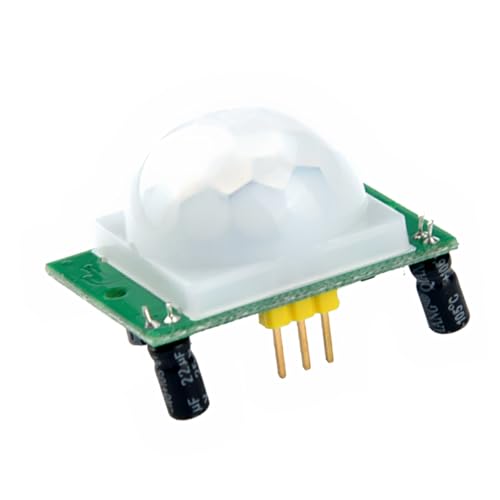 OSALADI Pir Bewegungsmelder Sensor Hc Pyroelektrischer Infrarot Sensor Einstellbare Empfindlichkeit Erkennung Betrieb für Sicherheits und Automatisierungsanwendungen von OSALADI