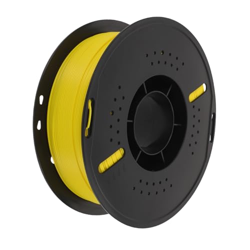 OSALADI Pla Druckfilament Spule Gelb Drucker und Druckstifte Stabiles Extrudieren Kompatibel für DIY Modelle Prototypen Technikprojekte Präzise Druckmaterialien von OSALADI
