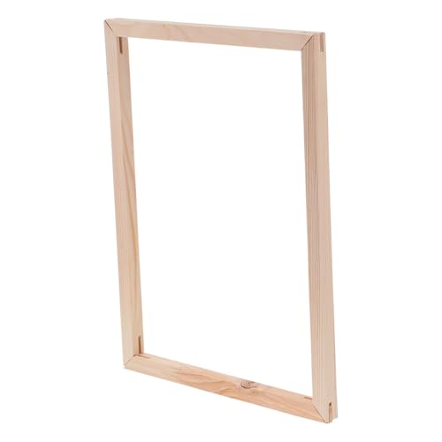 OSALADI Praktisches Holz Leinwandrahmen zum Selbstzusammenbau Stabile Keilrahmenleisten für Ölgemälde und DIY Canvas Bilder Kombinierbarer Bilderrahmen für Kunstwerke und Poster OSALADI Praktisches Holz Leinwandrahmen zum Selbstzusammenbau Stabile Keilrahmenleisten für Ölgemälde und DIY Canvas Bilder Kombinierbarer Bilderrahmen für Kunstwerke und Poster von OSALADI
