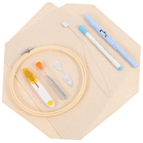 OSALADI Punch Needle Werkzeug für Anfänger Stanznadel mit Ergonomischem Griff für Vielseitige Stickerei Projekte Geeignet für Kleidung Kissenbezüge und Mehr von OSALADI