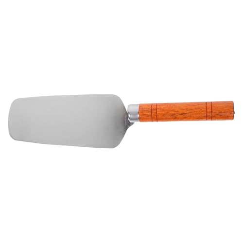 OSALADI Putzmesser Gips -Finish -Werkzeug flache Trockenbaukelle Edelstahl -Flachmauerkelle Stahlkelle Maurerputzkelle Zeigerkelle Ziegelkelle Fliesenwerkzeuge Edelstahl Rostfreier Stahl von OSALADI
