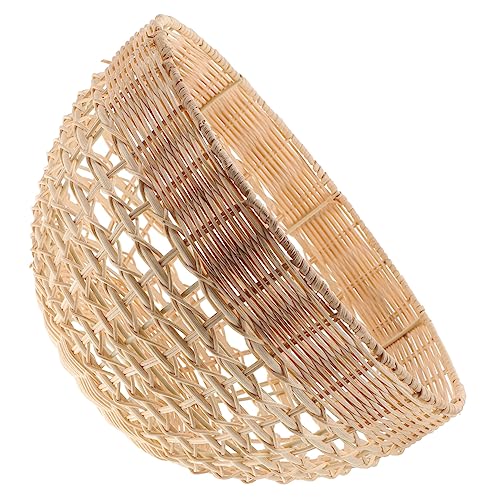 OSALADI Eleganter Rattan-lampenschirm Gewebt Für Wohnzimmer Hotel Küche Deckenleuchte von OSALADI