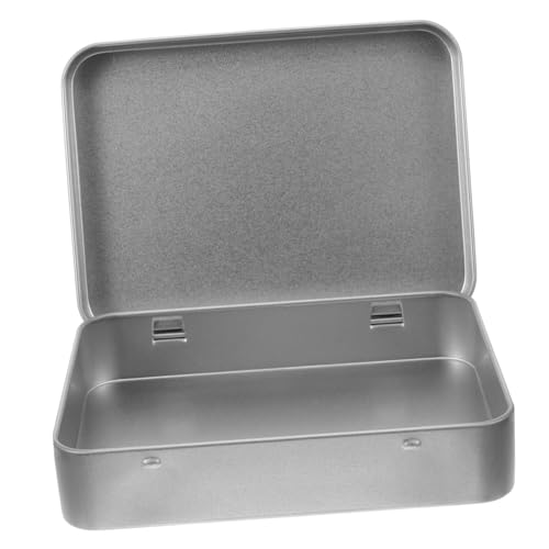 OSALADI Rechteckige Metallbox aus Weißblech mit Deckel Kompakter Aufbewahrungsbehälter für Schmuck Kerzen Süßigkeiten und Kleine Geschenke Rostbeständig Vielseitig Einsetzbar Praktische OSALADI Rechteckige Metallbox aus Weißblech mit Deckel Kompakter Aufbewahrungsbehälter für Schmuck Kerzen Süßigkeiten und Kleine Geschenke Rostbeständig Vielseitig Einsetzbar Praktische von OSALADI