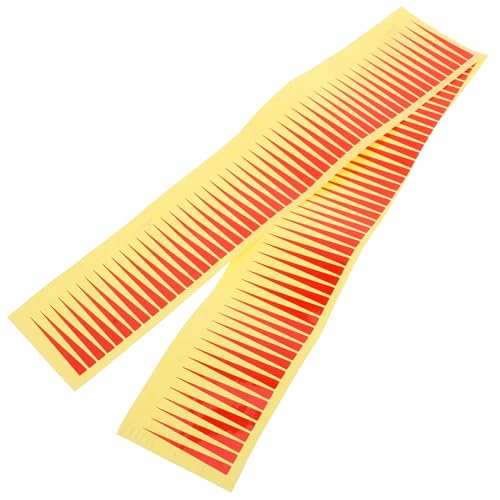 OSALADI Reflektierende Wasserdichte Zeiger aufkleber Rot für Druckmessgerät Poolfilter Hvac Hydraulik Sichtbar bei Schwachem Licht Staub Feuchtigkeitsgeschützt von OSALADI