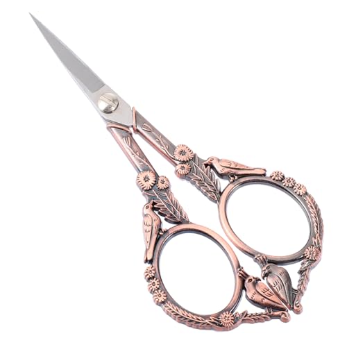 OSALADI Retro Vogel Design Schere Schere für Nähen Handarbeit und Fadenschneider Ergonomischer Griff für Komfortable Nutzung für Kreative Projekte OSALADI Retro Vogel Design Schere Schere für Nähen Handarbeit und Fadenschneider Ergonomischer Griff für Komfortable Nutzung für Kreative Projekte von OSALADI
