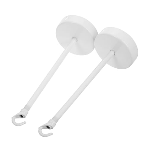 OSALADI Robuster Deckenhaken Weiß für Schwere Kabel und Lampen Langlebiger Kronleuchter Aufhängehaken Einfache Montage für Decken und Wandbefestigung Zuverlässige Lastaufnahme OSALADI Robuster Deckenhaken Weiß für Schwere Kabel und Lampen Langlebiger Kronleuchter Aufhängehaken Einfache Montage für Decken und Wandbefestigung Zuverlässige Lastaufnahme von OSALADI