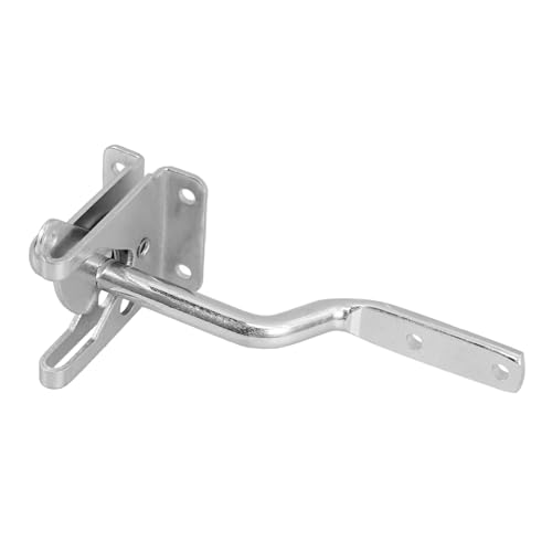OSALADI Robuster Zauntor Riegel aus Eisen Wetterfester Türriegel für Holzzäune im Außenbereich Einfache Montage Stabiler Verschluss für Gartentore und Farmzäune OSALADI Robuster Zauntor Riegel aus Eisen Wetterfester Türriegel für Holzzäune im Außenbereich Einfache Montage Stabiler Verschluss für Gartentore und Farmzäune von OSALADI