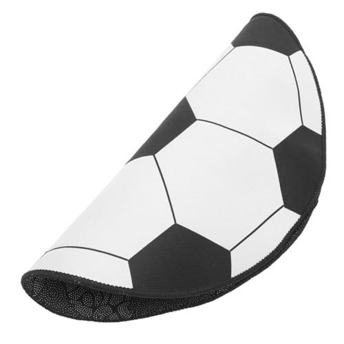 OSALADI Runder Fußballteppich Schallschutz rutschfest Fußballmuster Teppich für Jungen Mädchen Computerstuhlmatte Wohnzimmer Schlafzimmer Kinderzimmer OSALADI Runder Fußballteppich Schallschutz rutschfest Fußballmuster Teppich für Jungen Mädchen Computerstuhlmatte Wohnzimmer Schlafzimmer Kinderzimmer von OSALADI