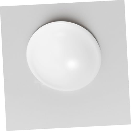 OSALADI Rundlicher Deckenlampenschirm aus Robustem PC material Langlebig und Altersbeständig mit Sicherem Klickverschluss Stilvolles Design für Schlafzimmer Balkon Küche OSALADI Rundlicher Deckenlampenschirm aus Robustem PC material Langlebig und Altersbeständig mit Sicherem Klickverschluss Stilvolles Design für Schlafzimmer Balkon Küche von OSALADI