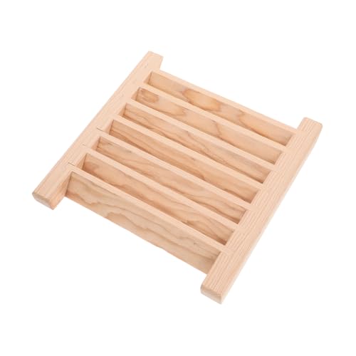 OSALADI Saunaraum Lüftungsgitter Holz Lüftungsblende Dampfbad Zubehör Sauna Vent Louver OSALADI Saunaraum Lüftungsgitter Holz Lüftungsblende Dampfbad Zubehör Sauna Vent Louver von OSALADI