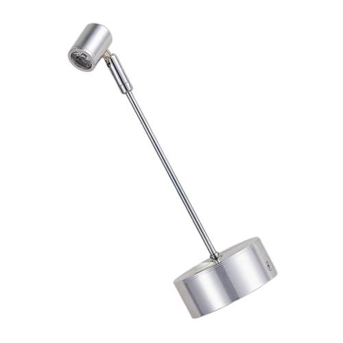 OSALADI Schaufensterscheinwerfer batteriebetriebener Kleine für Displays im Innenbereich Innenstrahler Schreibtischlampe kleiner 15c Aluminium von OSALADI
