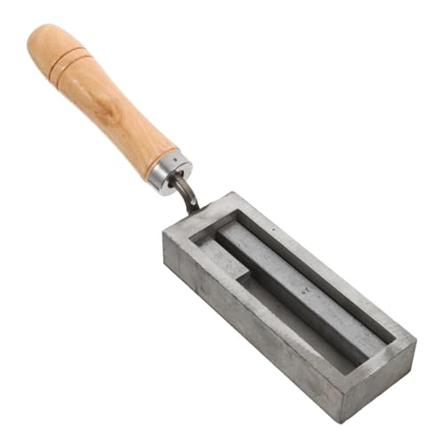 OSALADI Schmuckform Aluminiumgussform Kleine Graphitform Tiegel Zum Schmelzen Gusswerkzeug Für Barren Tragbare Graphitform Graphitgusswerkzeug Werkzeug Zur Graphitveredelung Eisen Black von OSALADI