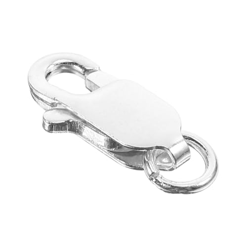 OSALADI Schmuckmaterialien Karabinerverschlüsse Zum Selbermachen Handgefertigte Armbänder Schnallen Halsketten Verbindungsverschluss Karabinerverschluss Armbänder OSALADI Schmuckmaterialien Karabinerverschlüsse Zum Selbermachen Handgefertigte Armbänder Schnallen Halsketten Verbindungsverschluss Karabinerverschluss Armbänder von OSALADI