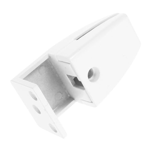 OSALADI Schreibtisch-Bildschirmclip Tischklemme Clips Tischteilerklemme Unterstützung für Schreibtischpartitionen Datenschutzpanel Klemme Desktop-Sichtschutz-Clip Aluminiumlegierung Weiß von OSALADI