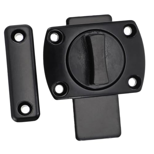 OSALADI Schwarz Lackierter Verdickter Zinklegierungs türriegel mit Drehbolzen Langlebiger Riegelverschluss für Innentüren Fenster Schuppen und Schrank Einfache Montage Sicherer Schutz für OSALADI Schwarz Lackierter Verdickter Zinklegierungs türriegel mit Drehbolzen Langlebiger Riegelverschluss für Innentüren Fenster Schuppen und Schrank Einfache Montage Sicherer Schutz für von OSALADI