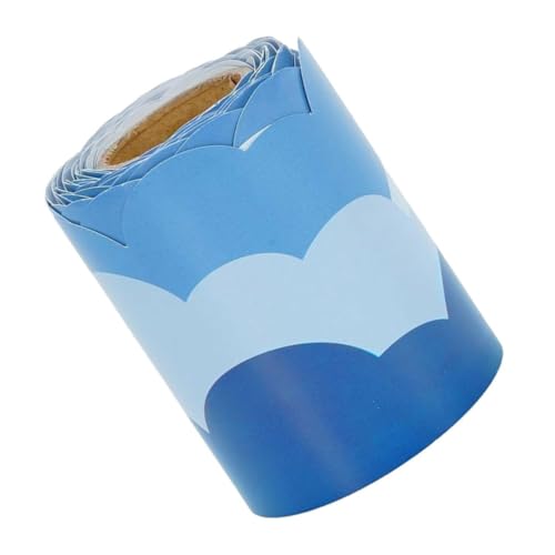 OSALADI Selbstklebende Wolkenbordüre Wasserfeste Blaue Himmel Randdekoration für Tafel Klassenraum Schule Party Wiederverwendbar Langlebig Kreative Wandgestaltung OSALADI Selbstklebende Wolkenbordüre Wasserfeste Blaue Himmel Randdekoration für Tafel Klassenraum Schule Party Wiederverwendbar Langlebig Kreative Wandgestaltung von OSALADI
