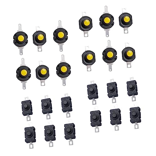OSALADI Push Button Mini Für Taschenlampe Push Mini Ersatz von OSALADI