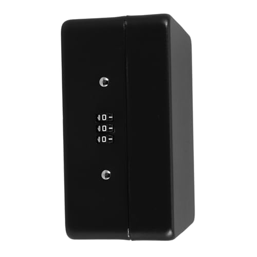 OSALADI Sicherer Schlüsselaufbewahrung mit Zahlenschloss Wandmontage und Desktop Optionen Großer Kapazität Schlüsselbox aus Metall für Auto und Hausschlüssel Eleganter Schlüssel Organizer von OSALADI