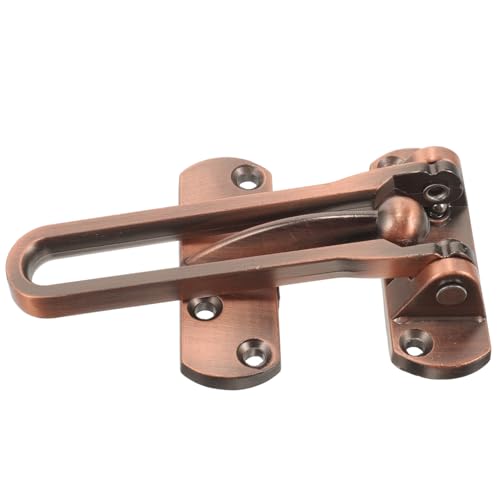 OSALADI Sicherheits türriegel aus Robustem Metall mit Vintage design Einfache Montage ohne Werkzeug als Einbruchschutz für Innentüren in Haus und Hotel Langlebiger Türverstärker in OSALADI Sicherheits türriegel aus Robustem Metall mit Vintage design Einfache Montage ohne Werkzeug als Einbruchschutz für Innentüren in Haus und Hotel Langlebiger Türverstärker in von OSALADI
