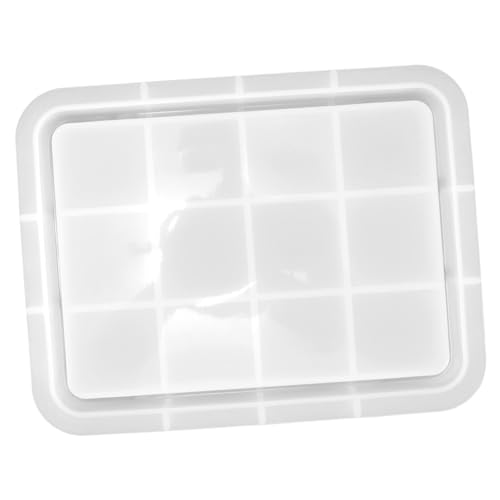 OSALADI Silikon Tray Form für Epoxidharz Mehrzweck Diy Form für Tabletts für Zuhause und Büro Leicht und Platzsparend Kreative Gestaltung mit Glitzer und Trockenblumen OSALADI Silikon Tray Form für Epoxidharz Mehrzweck Diy Form für Tabletts für Zuhause und Büro Leicht und Platzsparend Kreative Gestaltung mit Glitzer und Trockenblumen von OSALADI