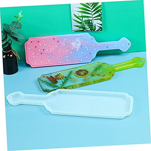 OSALADI Silikonform Tablett Paddelform Flexibles Gießharz Mold für DIY Dekorationsplatten Glatte Oberfläche Schnelles Aushärten Geeignet für Bastelprojekte und Geschenkideen OSALADI Silikonform Tablett Paddelform Flexibles Gießharz Mold für DIY Dekorationsplatten Glatte Oberfläche Schnelles Aushärten Geeignet für Bastelprojekte und Geschenkideen von OSALADI