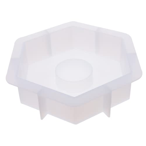 OSALADI Silikonform für DIY Uhr Deko Hexagonal Uhrgussform aus Hochwertigem Reißfestem Silikonkautschuk Einfach zu Bedienen Langlebig für Epoxidharz Kunsthandwerk und Kreative OSALADI Silikonform für DIY Uhr Deko Hexagonal Uhrgussform aus Hochwertigem Reißfestem Silikonkautschuk Einfach zu Bedienen Langlebig für Epoxidharz Kunsthandwerk und Kreative von OSALADI