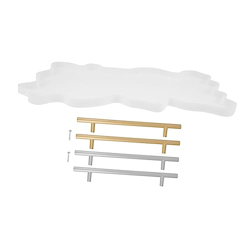OSALADI Silikonform für Diy Tablett und Schmuckplatte mit Großem Tray und Griffen für Kreative Bastelprojekte Langlebig und Leicht zu Entformen OSALADI Silikonform für Diy Tablett und Schmuckplatte mit Großem Tray und Griffen für Kreative Bastelprojekte Langlebig und Leicht zu Entformen von OSALADI